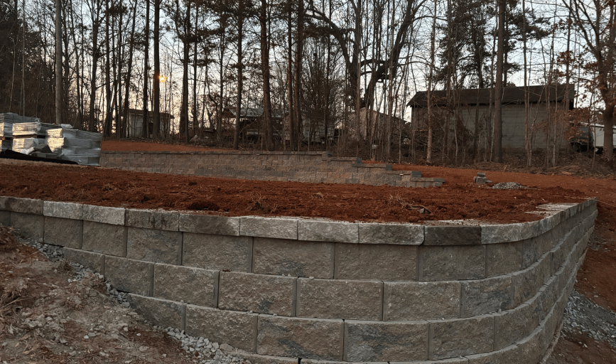 RETAINING WALL INSTALLATION